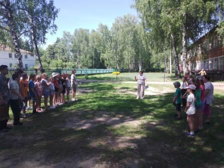 Летние - 1-й день 2-ой смены в лагере «Улыбка»